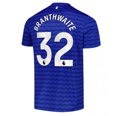 Moški Nogometni dresi Everton Jarrad Branthwaite #32 Domači 2025-26 Kratek Rokav Moški Nogometni dresi Everton Jarrad Branthwaite #32 Domači 2025-26 Kratek Rokav